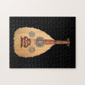 Midden-Oosten Lute Out Black Legpuzzel (Horizontaal)