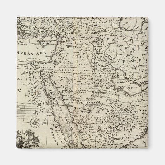 Midden-Oosten Magneet (Voorkant)