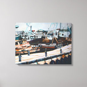 Midden-Oosten Martine Jaffe Israël Canvas Afdruk