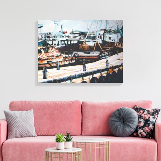 Midden-Oosten Martine Jaffe Israël Canvas Afdruk (Insitu (Woonkamer))