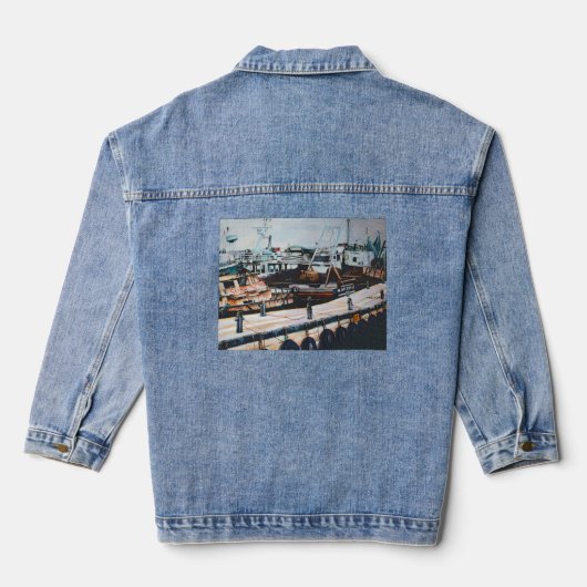 Midden-Oosten Martine Jaffe, Israël Denim Jacket (Achterkant)
