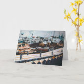 Midden-Oosten Martine Jaffe, Israel Wenskaart Kaart (Gele Bloem)