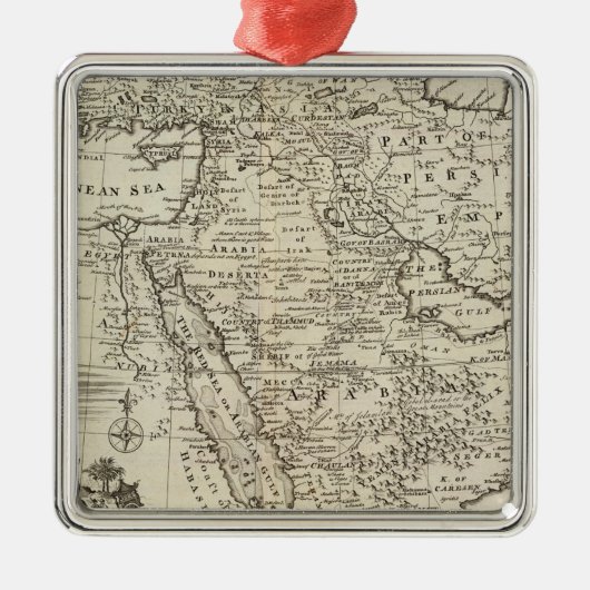 Midden-Oosten Metalen Ornament (Voorkant)