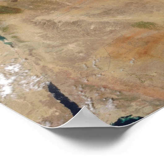 Midden-Oosten Poster (Hoek)