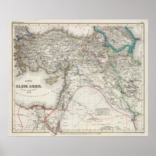 Midden-Oosten Poster (Voorkant)