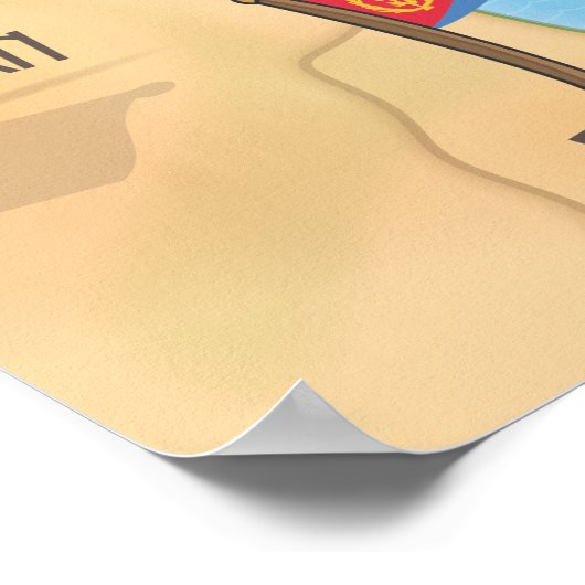 Midden-Oosten Poster (Hoek)