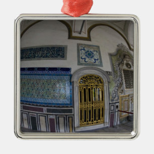 Midden-Oosten Turkije en de stad Istanbul met de 2 Metalen Ornament