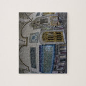 Midden-Oosten Turkije en stad Istanboel met de 2 Legpuzzel (Verticaal)