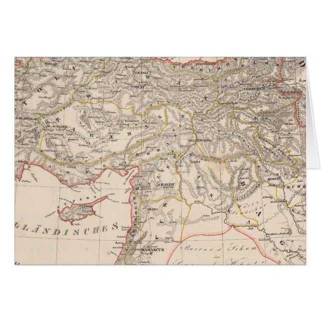 Midden-Oosten, Turkije, Syrië (Voorkant Horizontaal)
