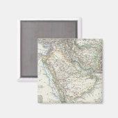 Midden-Oosten, Zuid-Azië Magneet (Voorkant / Achterkant)