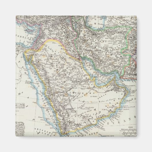 Midden-Oosten, Zuid-Azië Magneet (Voorkant)