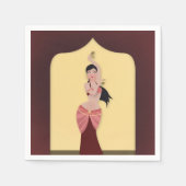 Midden-Oosters Libanees dinerfeest Servet (Voorkant)