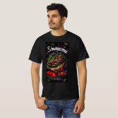 Midden-Oosters rundvlees Shawarma شاورما ل ح م ة T-shirt (Voorkant volledig)