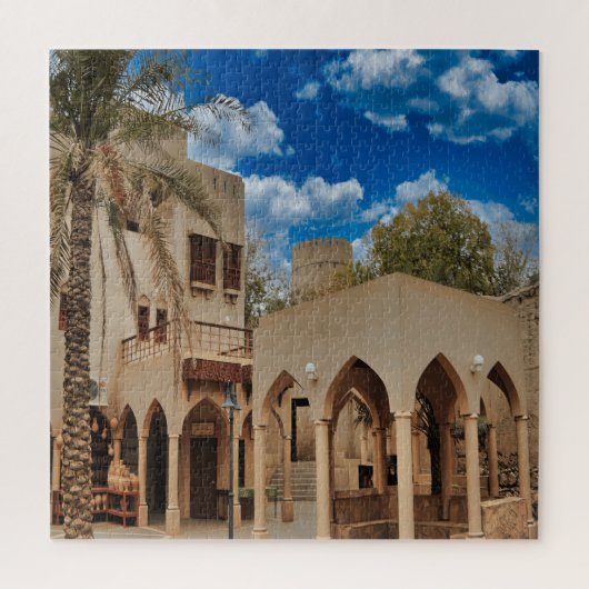 Midden-Oosterse architectuur Legpuzzel (Verticaal)