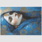  Midden-Oosterse vrouw decoupage Tissuepapier (Voorkant)