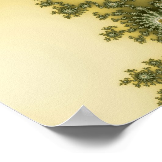 Midden punt - Fractal Poster (Hoek)