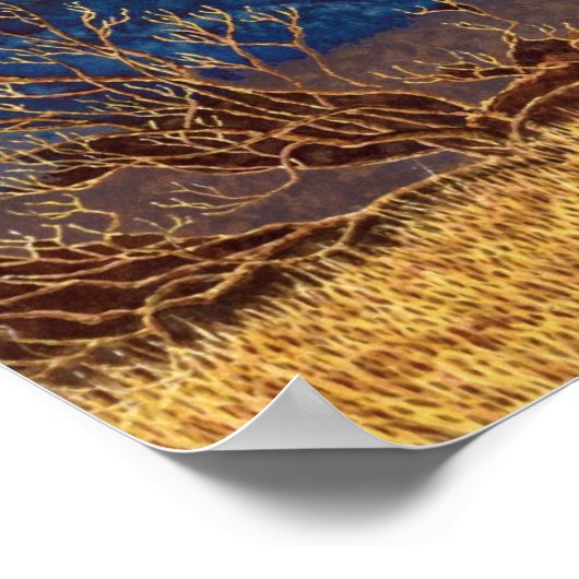 Midden-rong Wilderness Poster (Hoek)