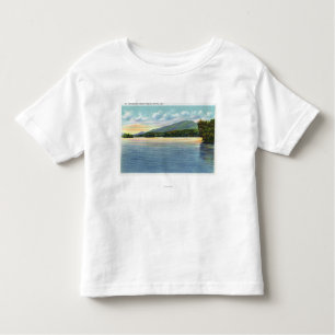 Midden-Saranac Uitzicht Mount Ampersand Kinder Shirts