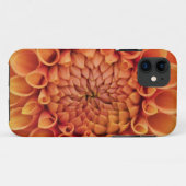 Midden Sinaasappel Dahlia Flower Case-Mate iPhone Case (Achterkant (horizontaal))