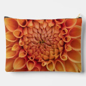 Midden Sinaasappel Dahlia Flower Etui (Achterkant)