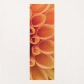 Midden Sinaasappel Dahlia Flower Yogamat (Voorkant)