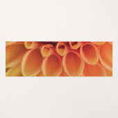 Midden Sinaasappel Dahlia Flower Yogamat (Voorkant (horizontaal))