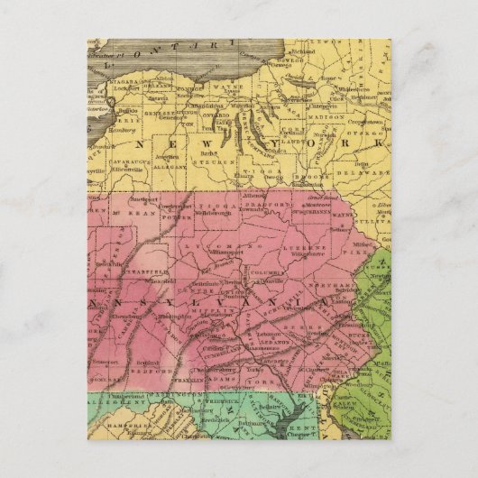 Midden-Staten 3 Briefkaart (Voorkant)