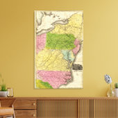 Midden-Staten 3 Canvas Afdruk (Insitu (Woonkamer))