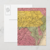 Midden-Staten, Verenigde Staten Briefkaart (Voorkant / Achterkant)