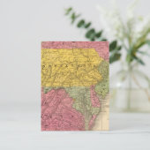 Midden-Staten, Verenigde Staten Briefkaart (Staand voorkant)