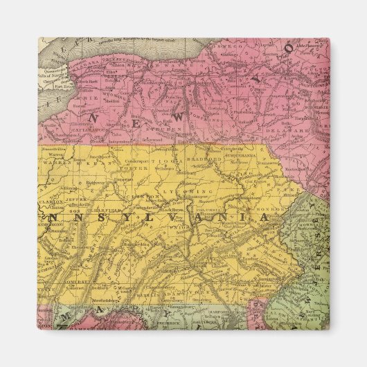 Midden-Staten, Verenigde Staten Magneet (Voorkant)