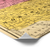 Midden-Staten, Verenigde Staten Poster (Hoek)