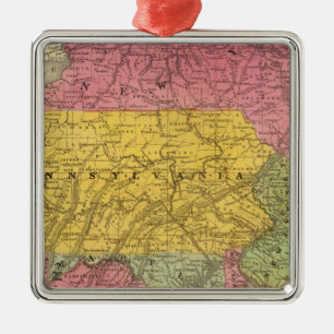 Midden-Staten, VS Metalen Ornament