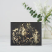  midden-Summers Night Dream Briefkaart (Staand voorkant)