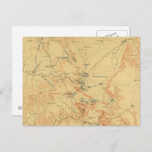 Midden-Tennessee-campagne Briefkaart (Voorkant / Achterkant)