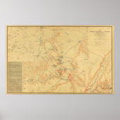 Midden-Tennessee-campagne Poster (Voorkant)