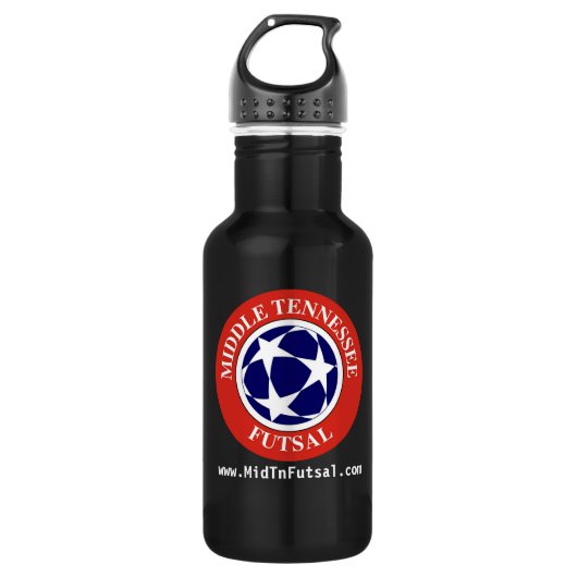 Midden-Tennessee Futsal Bottle Waterfles (Voorkant)