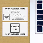 Midden uitgelijnd stijl wit Visitekaartje