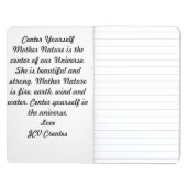 Midden uzelf journal (Binnenkant Voorzijde)