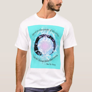 Midden van de cirkel t-shirt