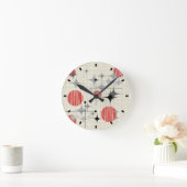 Midden van de eeuw Moderne Starbursts en Ronde Klok (Huis)