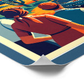 Midden van de eeuw New Mexico Poster (Hoek)