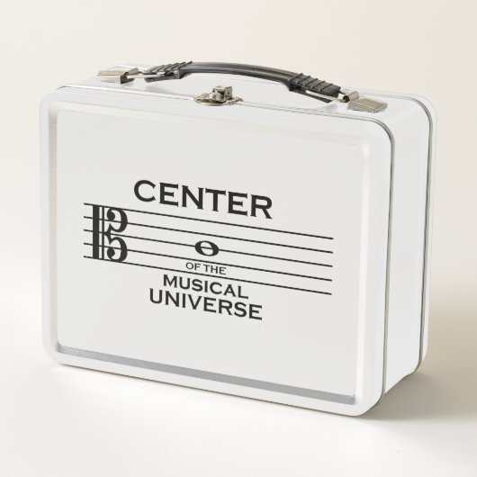 Midden van de Musical Universe Alto Clef Lunchbox (Voorkant)
