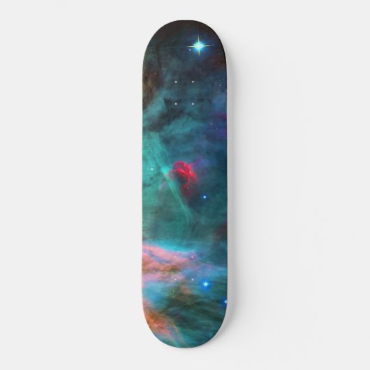 Midden van de Swan Nebula Persoonlijk Skateboard (Voorkant)