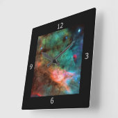 Midden van de Swan Nebula Vierkante Klok (Hoek)