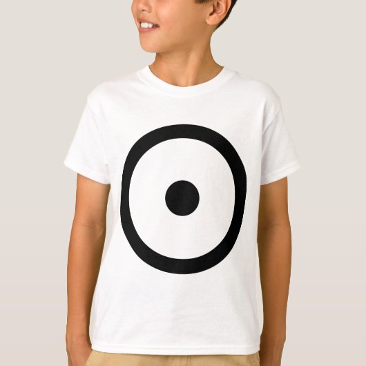 Midden van het bekende universum t-shirt (Voorkant)