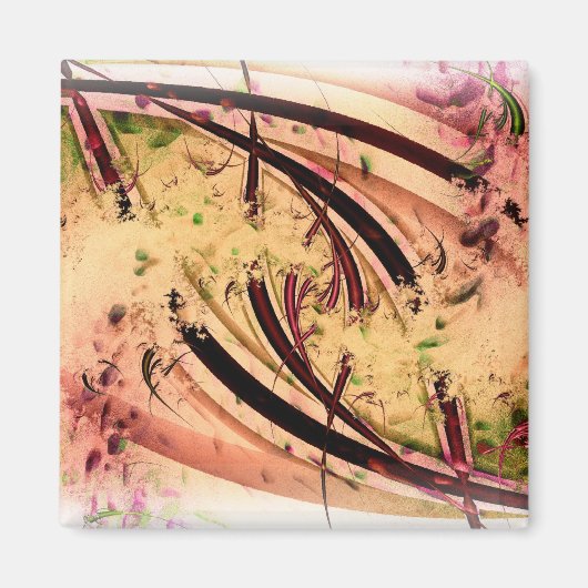 Midden van het omgekeerde magneet (Voorkant)