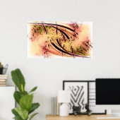 Midden van het omgekeerde poster (Thuiskantoor)