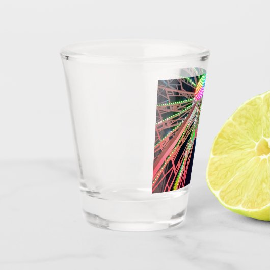 Midden, van het reuzenrad shot glas (Links)