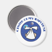 Midden van mijn universum magneet (Voorkant / Achterkant)